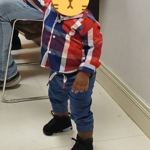 Shirt and pants baby boys